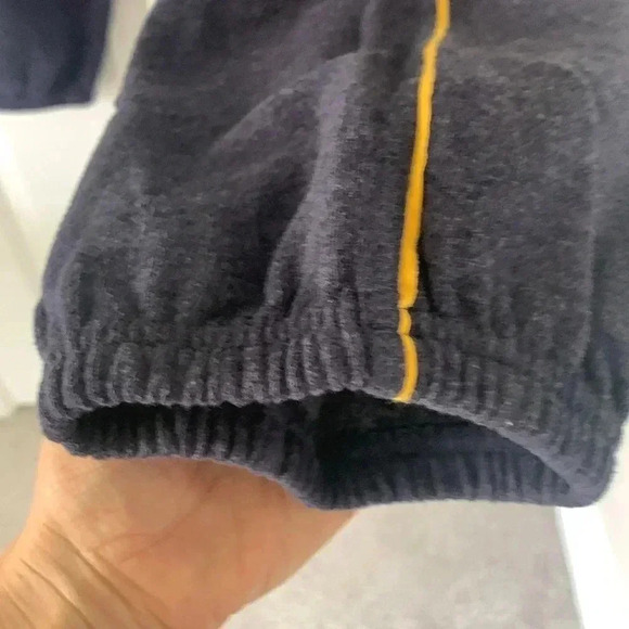 Victoria’s Secret pink navy blue Michigan Wolverines sweatsuit set size small - Picture 6 of 16